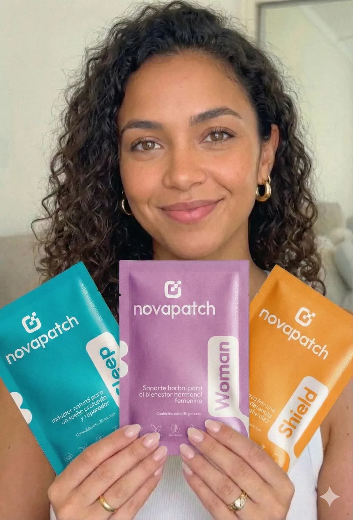 Novapatch Sleep, Woman y Shield